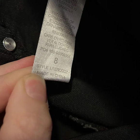 Wit & Wisdom Ab’Solution Black skinny jeans - 8 - Picture 8 of 12